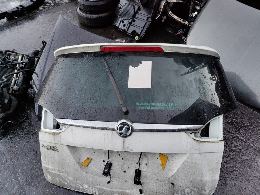 2016 VAUXHALL ZAFIRA C REAR TAILGATE BOOTLID WHITE