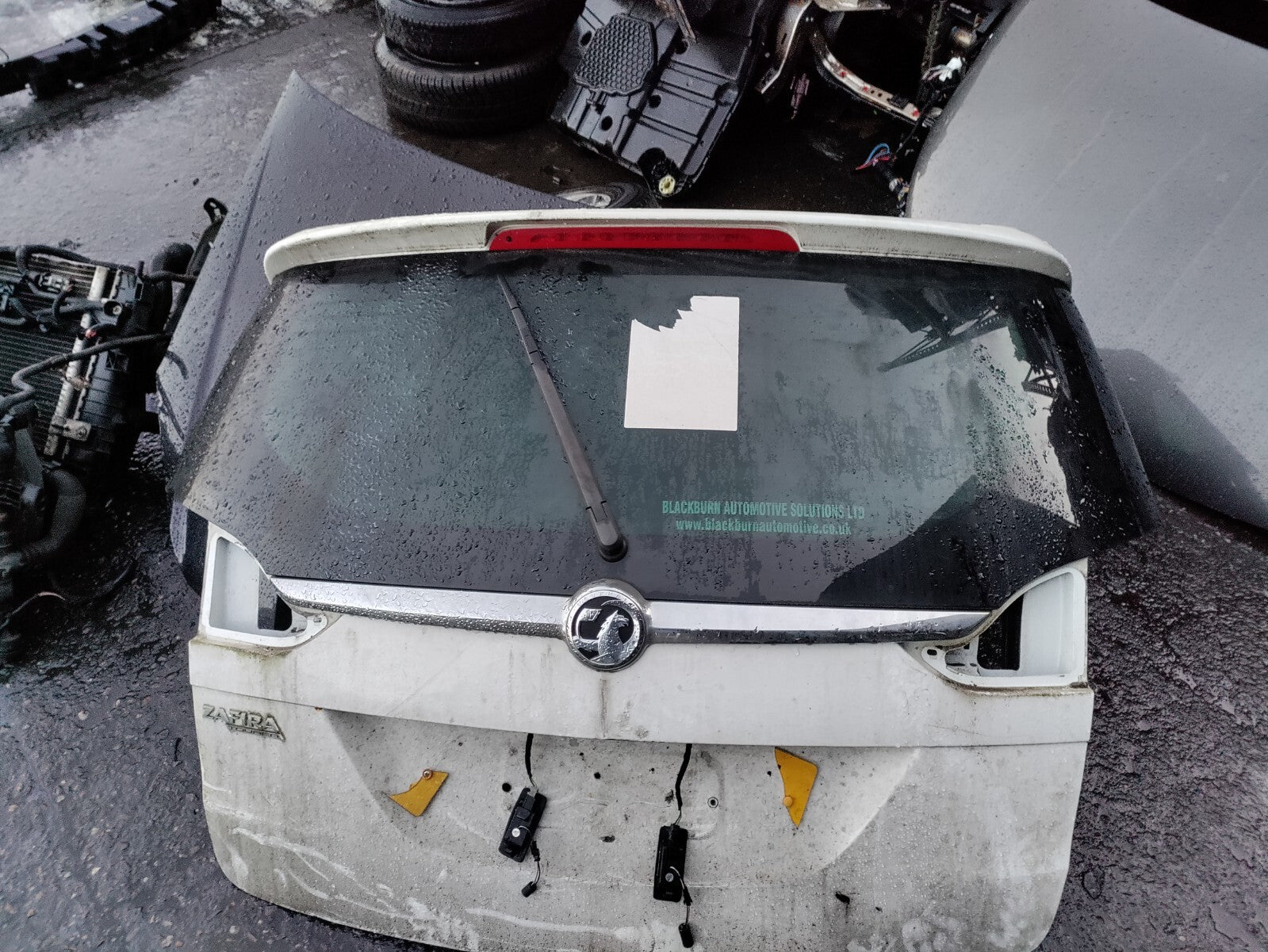 2016 VAUXHALL ZAFIRA C REAR TAILGATE BOOTLID WHITE