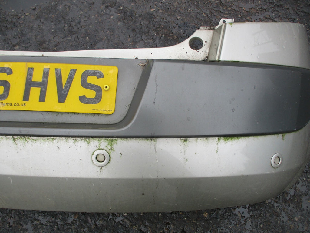 RENAULT MEGANE MK2 2006 COMPLETE REAR BUMPER & REVERSE SENSORS BEIGE GOLD