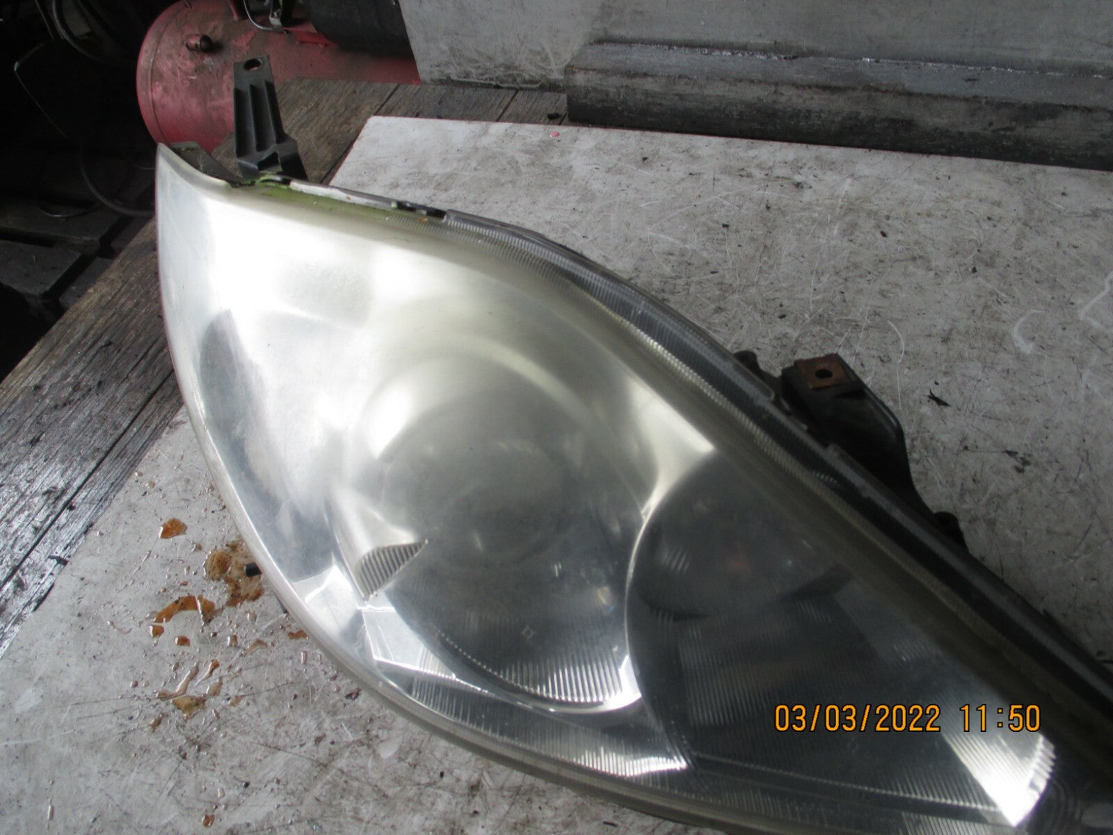 MAZDA 5 MK2 2006 OS DRIVER SIDE HEADLIGHT LIGHT LAMP