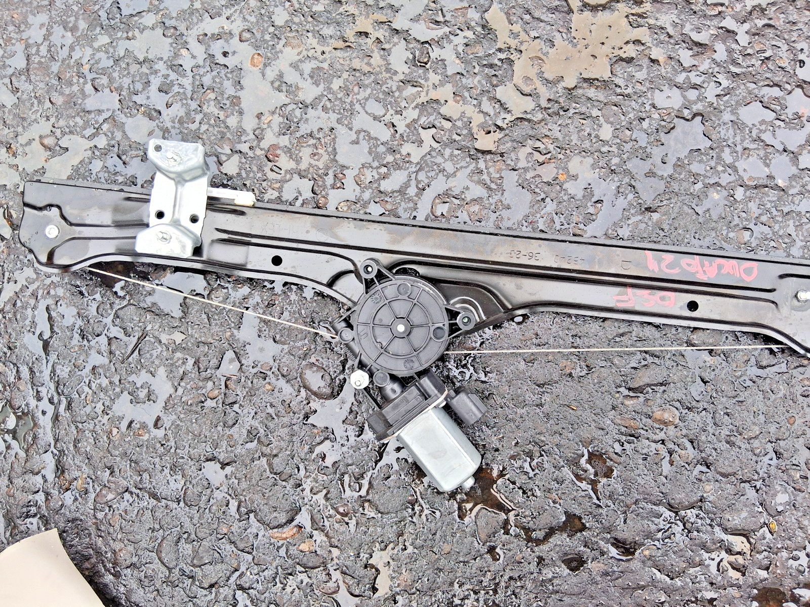 2024 FIAT DUCATO MK3 OSF DRIVER SIDE FRONT RIGHT WINDOW MOTOR REGULATOR 46862303