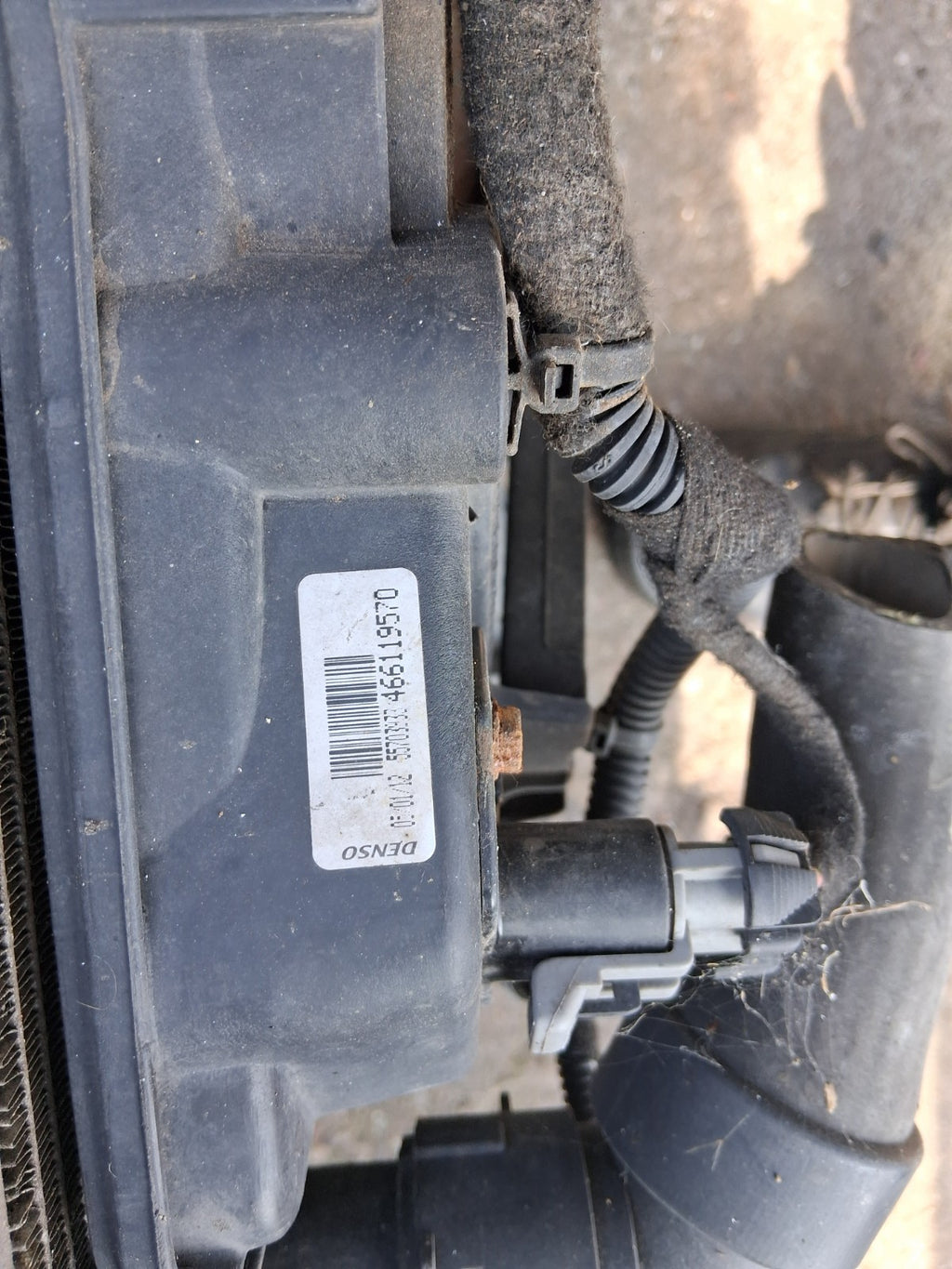 2012 VAUXHALL CORSA D 1.3 DIESEL MANUAL RADIATOR RAD PACK 466119570