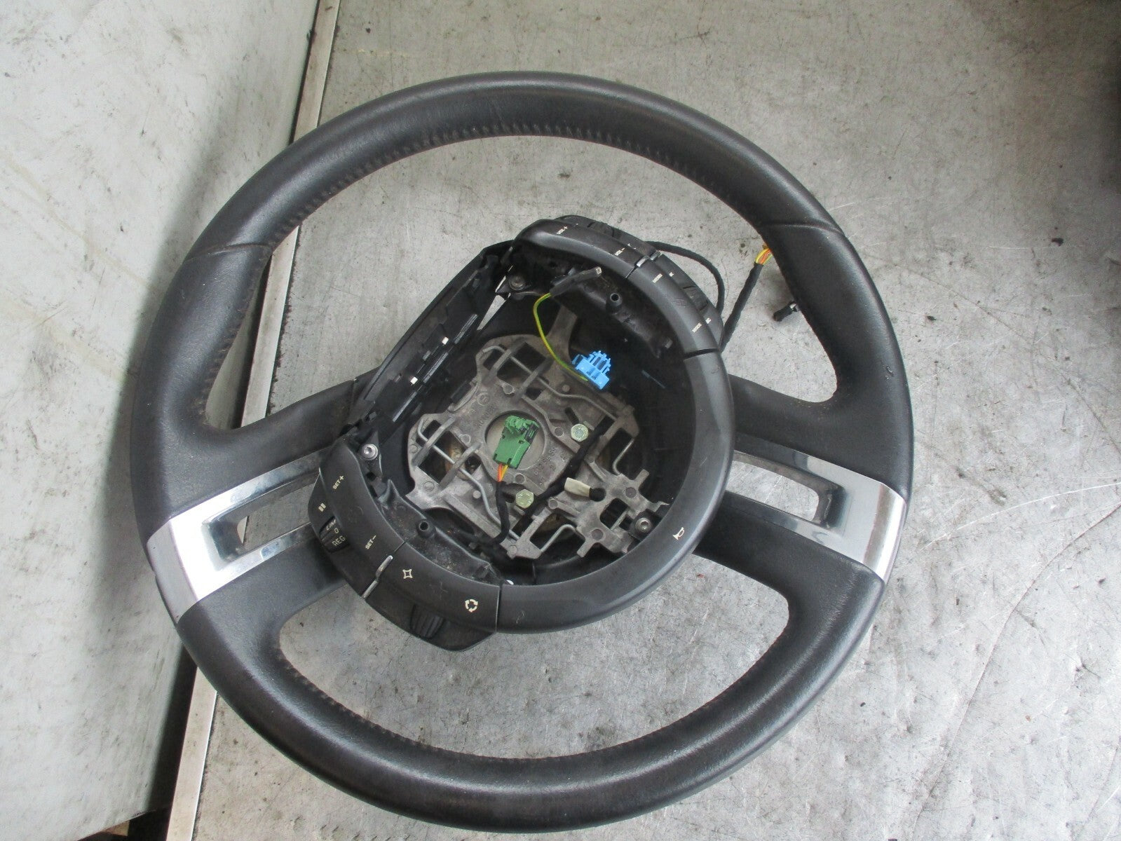 CITROEN C4 GRAND PICASSO 2005 MULTI FUNCTIONAL STEERING WHEEL 96821841VD