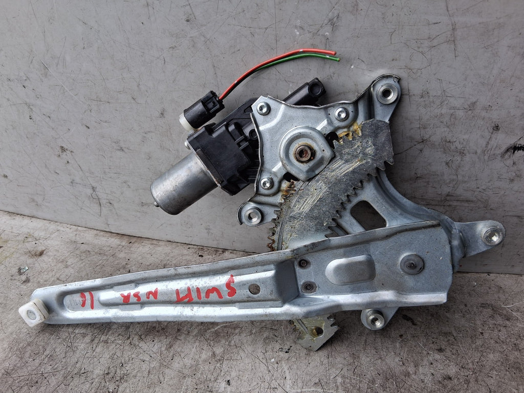 SUZUKI SWIFT MK3 2016 NSR PASSENGER SIDE REAR LEFT WINDOW MOTOR & REGULATOR
