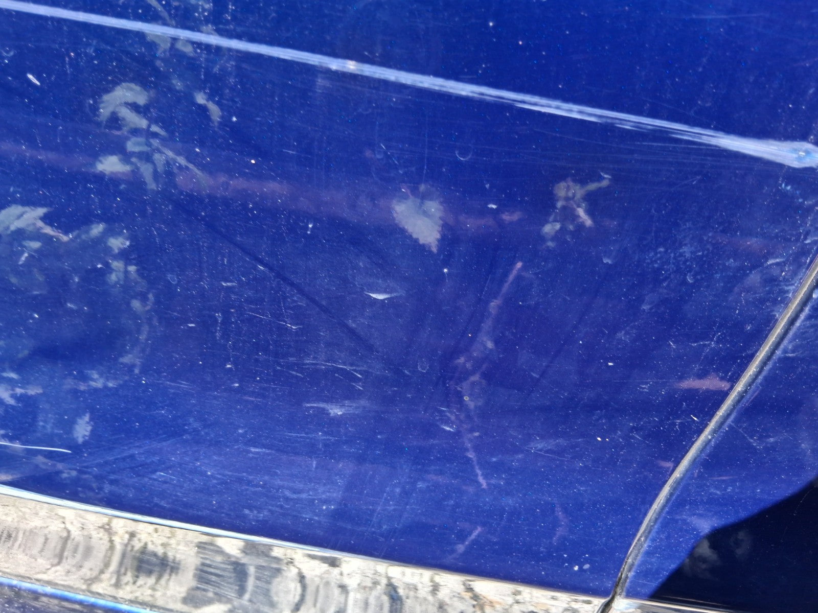 2016 FORD MONDEO MK5 HATCHBACK NSF PASSENGER SIDE BARE DOOR WEDGEWOOD BLUE LD
