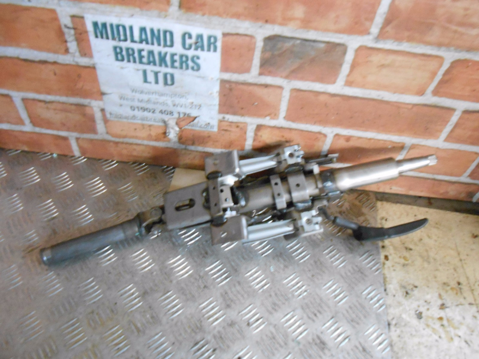 HONDA CIVIC MK8 2007 STEERING COLUMN COLUMN BARE