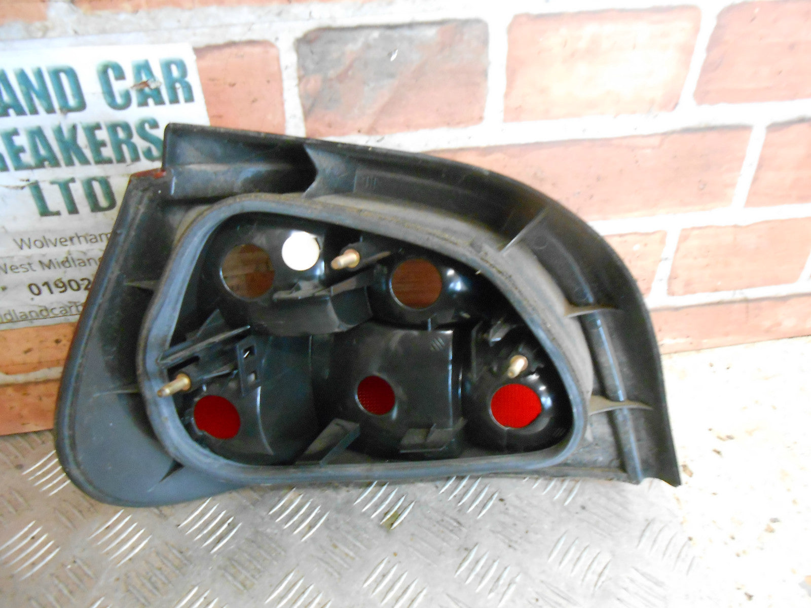 RENAULT MEGANE MK1 PHASE 1 2001 NS PASSENGER REAR TAIL BRAKE LIGHT 7700428321