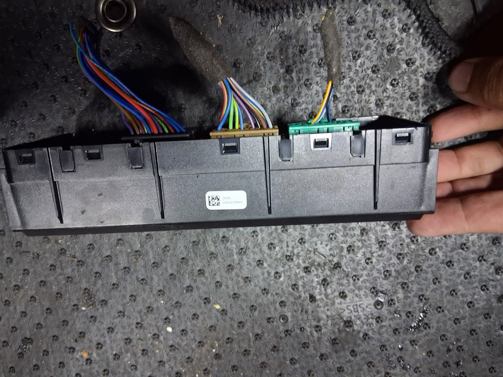 2018 VAUXHALL ZAFIRA C HEATER CONTROL MODULE 13591701