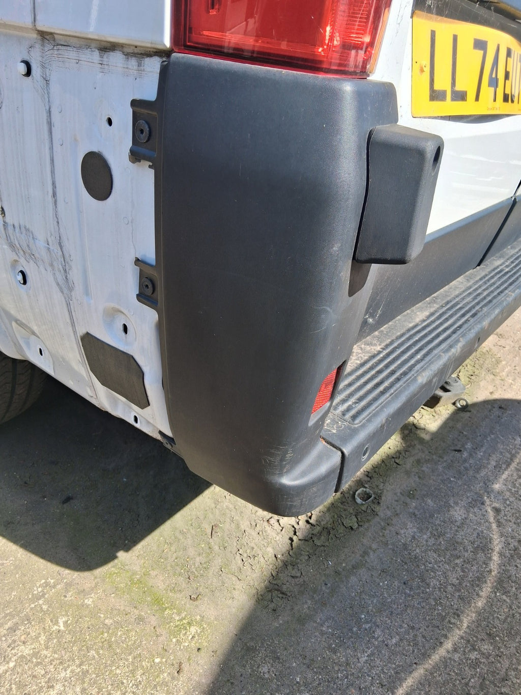 2024 PEUGEOT BOXER MK3 L3H2 NSR PASSENGER SIDE REAR BUMPER CORNER