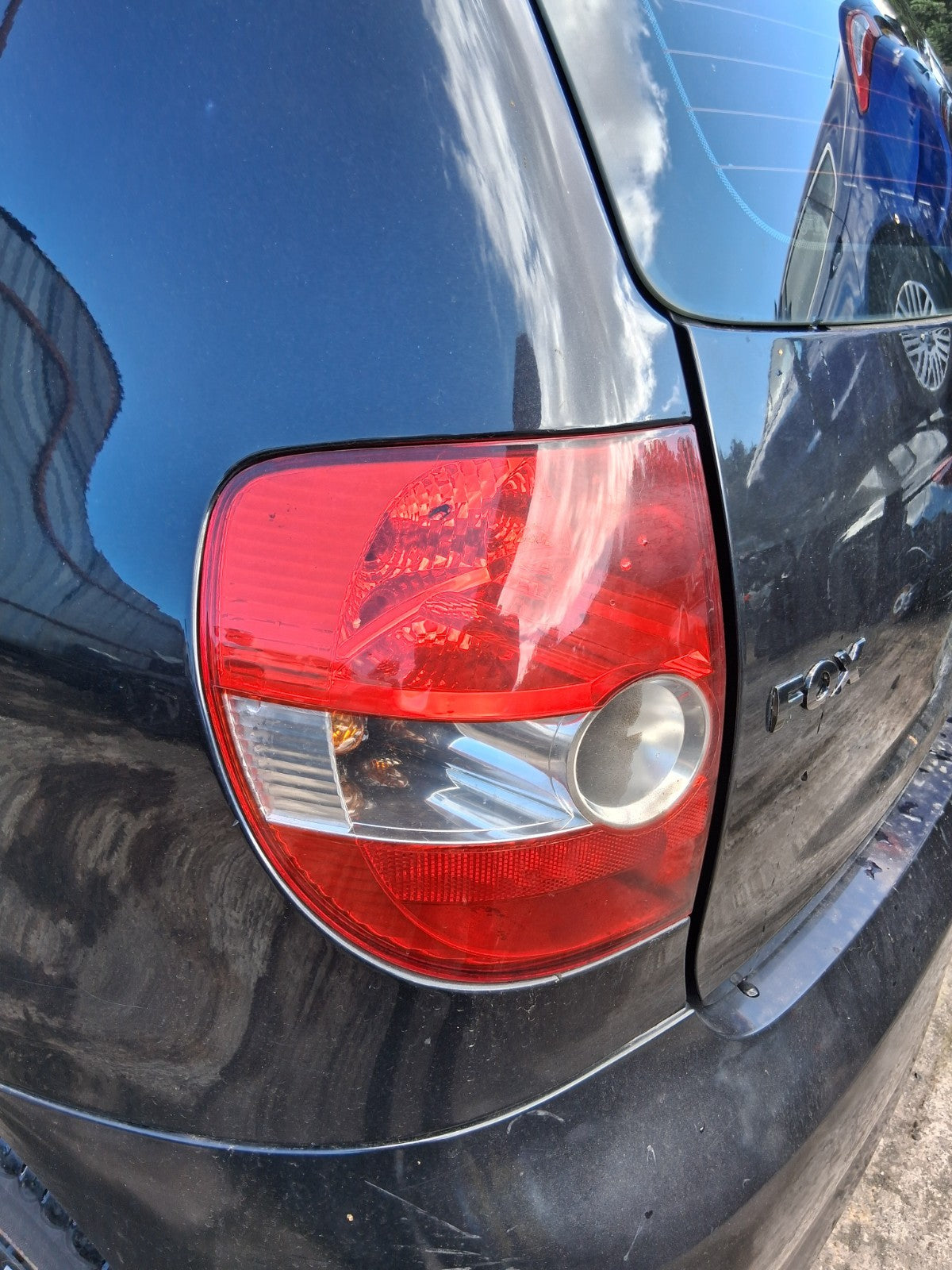 2011 VW VOLKSWAGEN FOX NSR PASSENGER SIDE REAR LEFT TAIL LIGHT