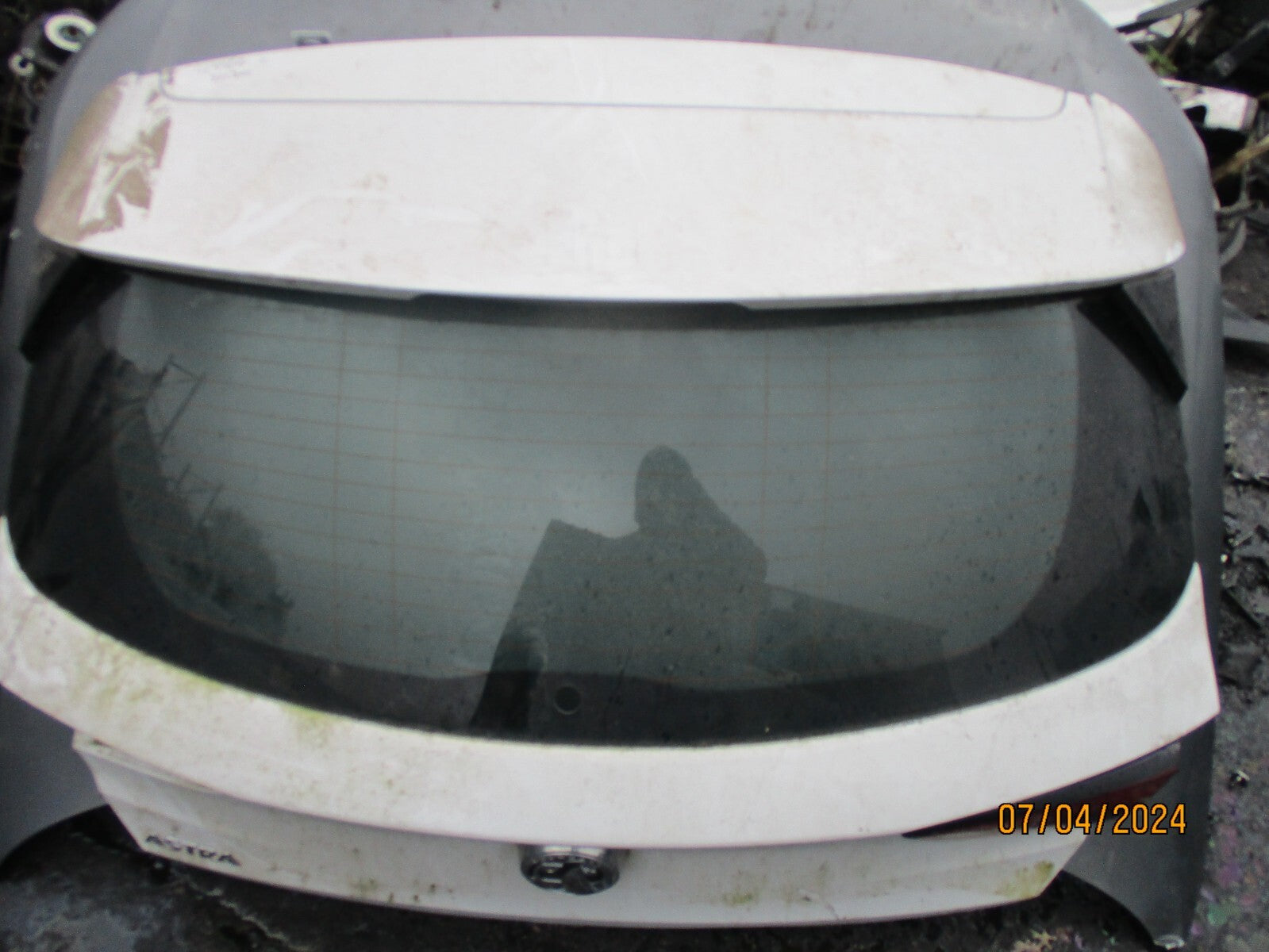 VAUXHALL ASTRA K MK7 2020 COMPLETE REAR BOOT LID TAILGATE GLASS WHITE Z40R