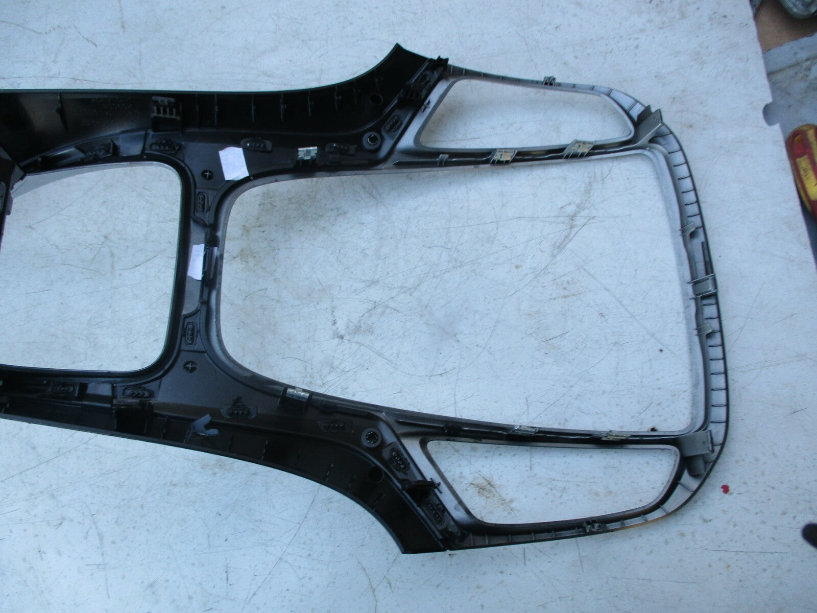 VAUXHALL ASTRA J MK6 2013 CENTRE CONSOLE SURROUND TRIM PIANO BLACK 13349237