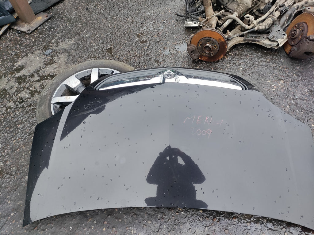 2009 VAUXHALL MERIVA A BONNET HOOD PANEL BLACK