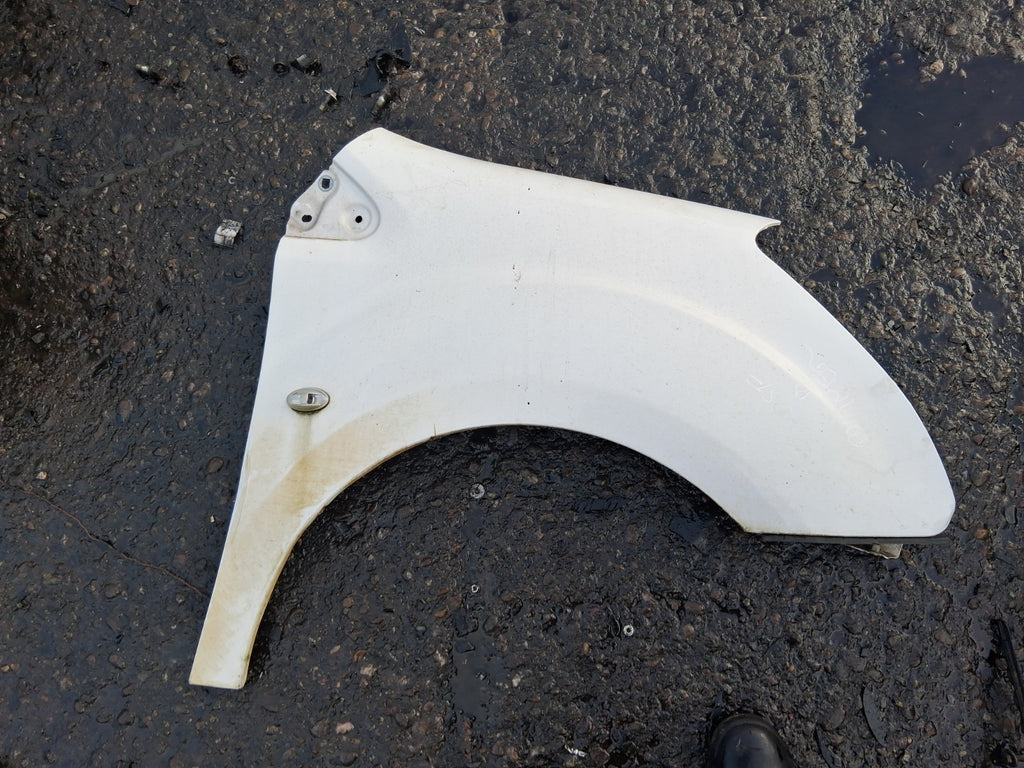 2018 PEUGEOT PARTNER MK2 OSF DRIVER SIDE FRONT RIGHT WING PANEL WHITE