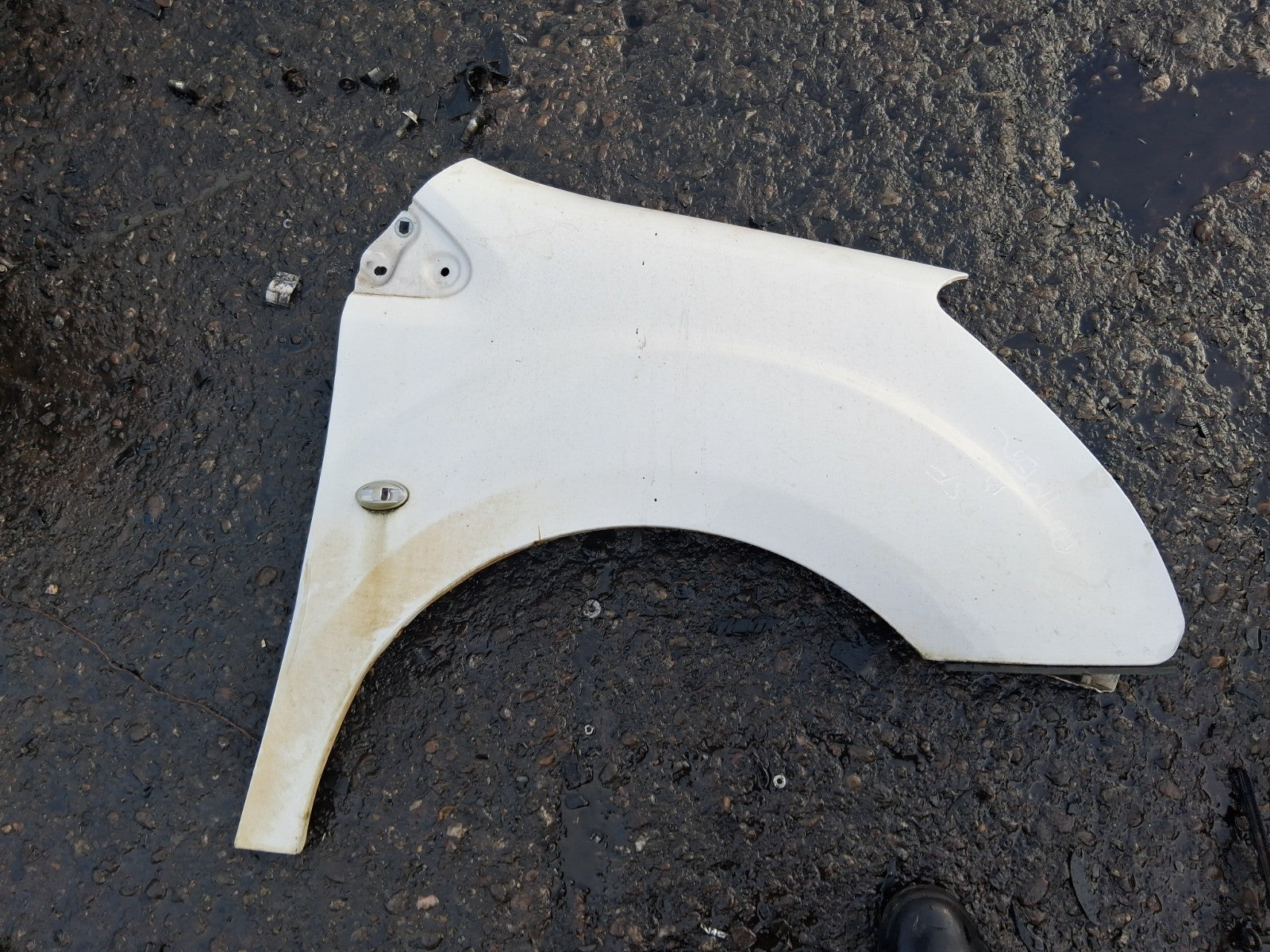 2018 PEUGEOT PARTNER MK2 OSF DRIVER SIDE FRONT RIGHT WING PANEL WHITE