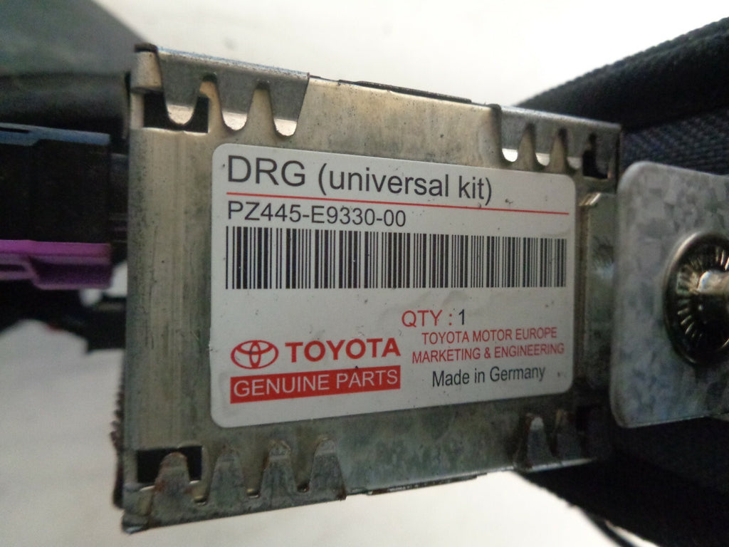 TOYOTA AVENSIS 2002 SAT NAT NAVIGATION HEAD UNIT ASSEMBLY DRG PZ445-E9330-00