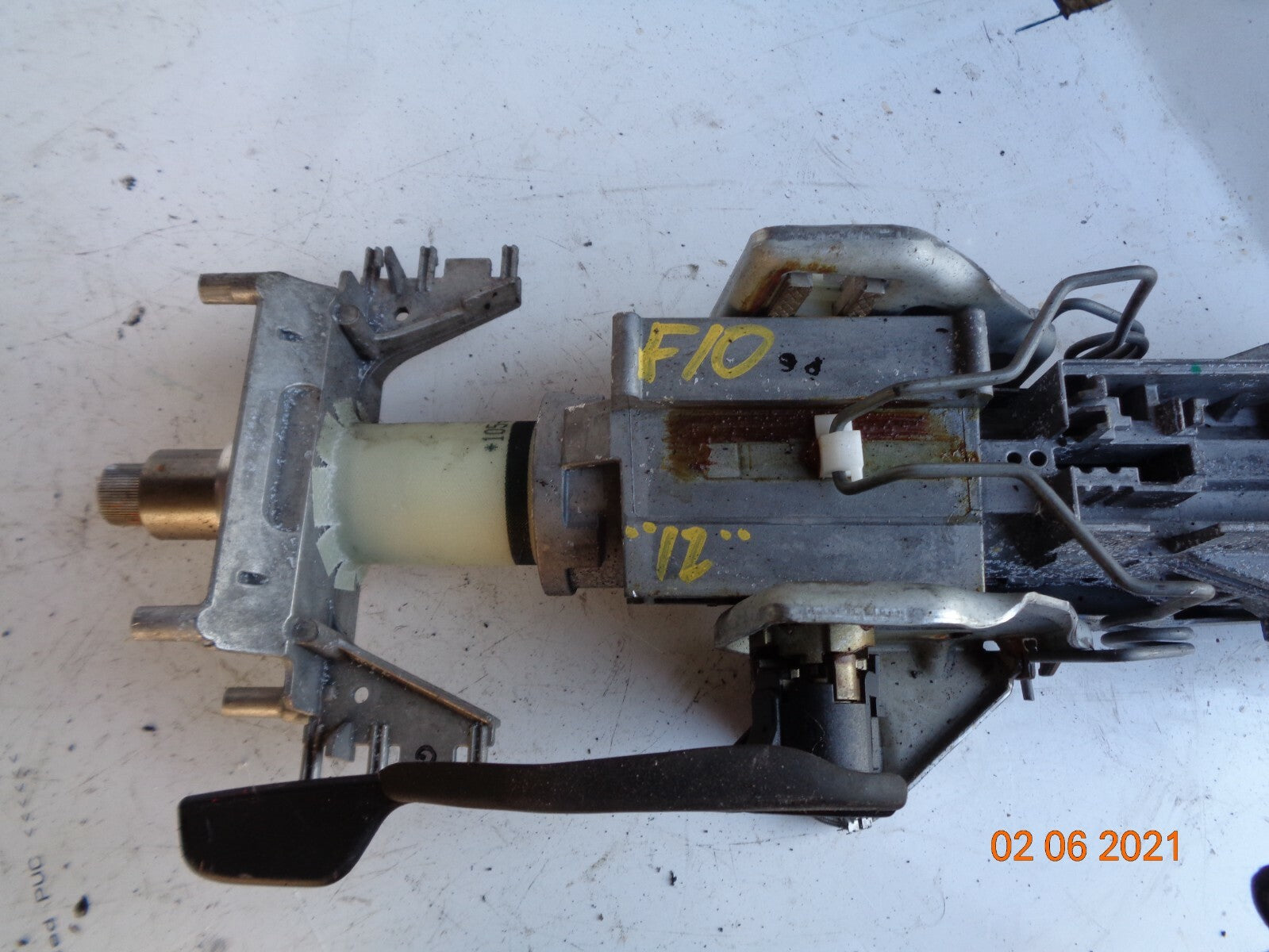 BMW 5 SERIES F10 2012 MANUAL ADJUSTABLE STEERING COLUMN 6795345