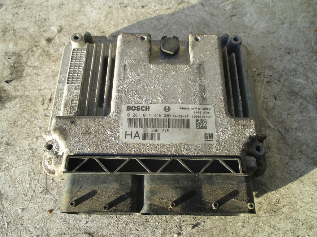 VAUXHALL VECTRA C 2008 1.9 DIESEL ECU ENGINE CONTROL MODULE ECU 55566276