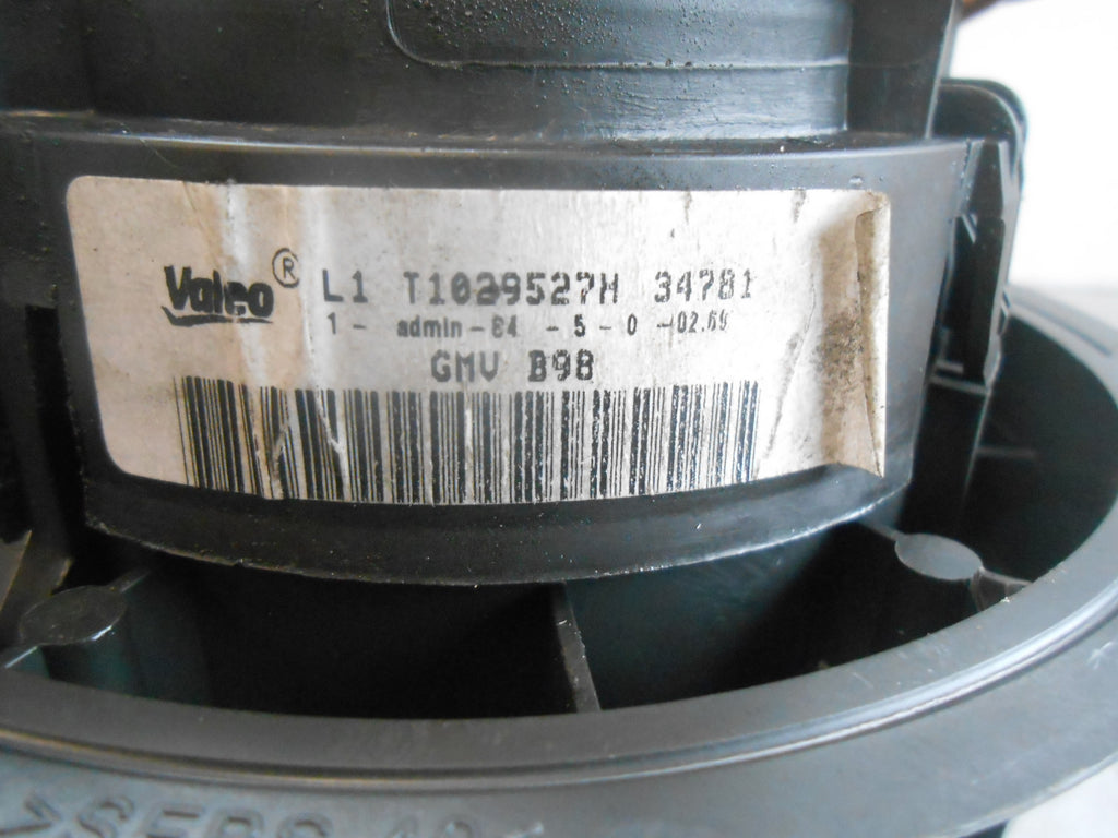 RENAULT CLIO X98 (MK4) 2015 HEATER BLOWER MOTOR FAN T1029527H