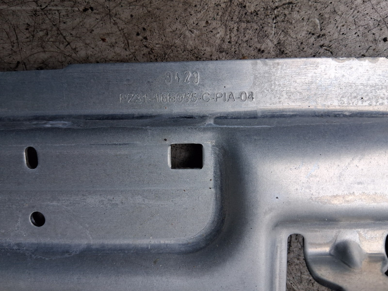 2024 FORD TRANSIT CUSTOM MK2 DISPLAY SCREEN TRIM METAL FRAME PZ3118B955CPIA04