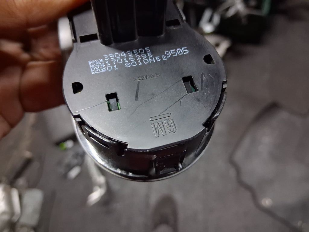2018 VAUXHALL ZAFIRA C HEADLIGHT ADJUSTER CONTROL SWITCH 39049505