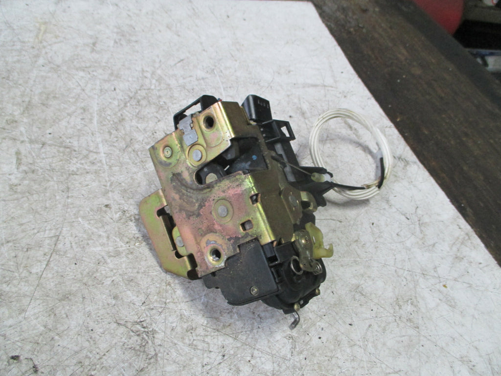 AUDI A6 2001 OSR DRIVER SIDE REAR DOOR LOCK MECHANISM
