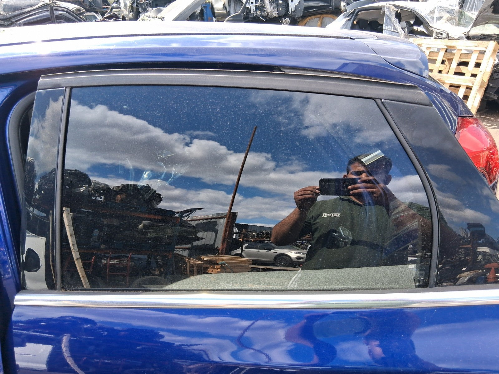 2015 FORD FOCUS MK3 NSR PASSENGER SIDE REAR WINDOW GLASS
