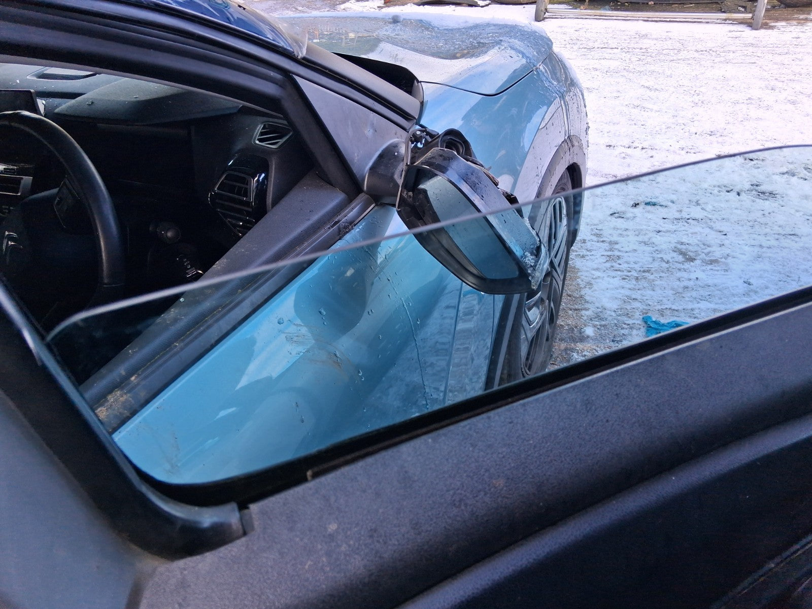 2015 VAUXHALL COMBO D NSF PASSENGER SIDE FRONT LEFT WINDOW GLASS