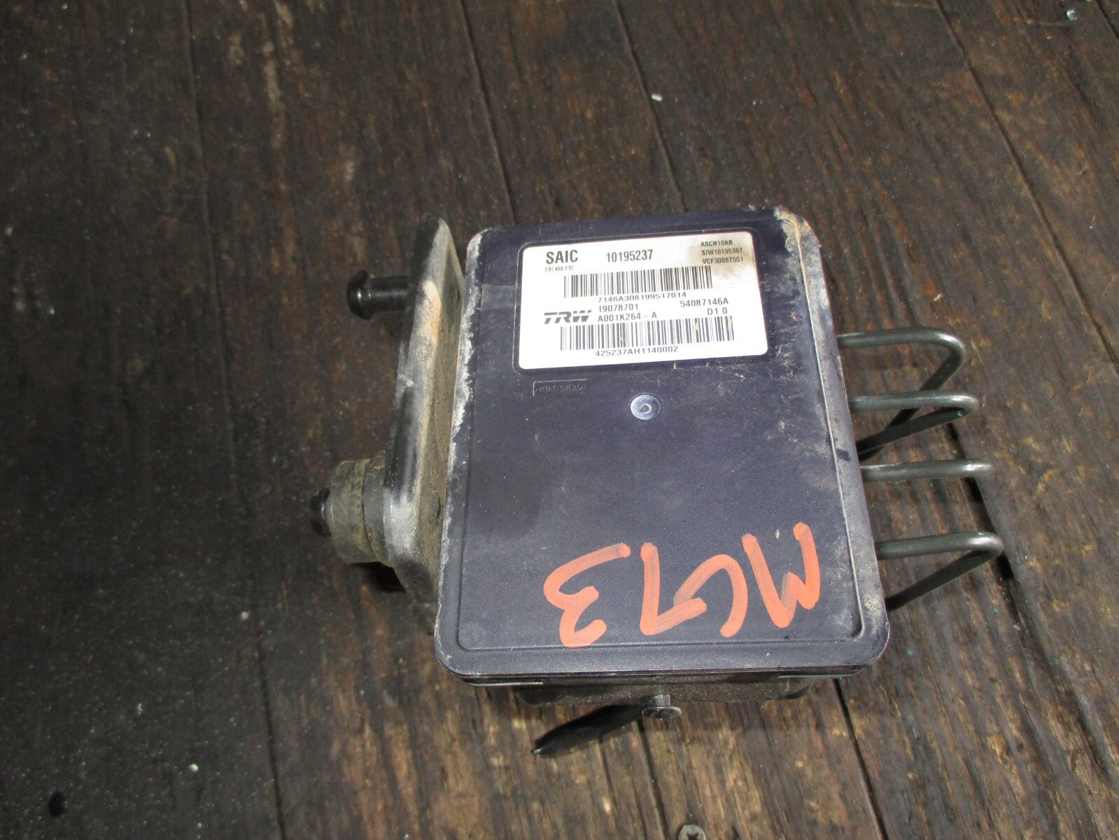 MG 3 2016 ABS PUMP MODULATOR CONTROL UNIT 54087146A
