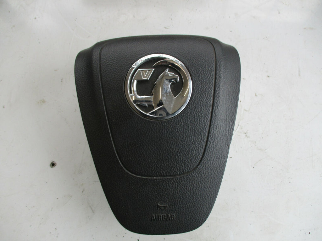 VAUXHALL INSIGNIA A MK1 DRIVERS STEERING WHEEL AIRBAG BLACK 13275647