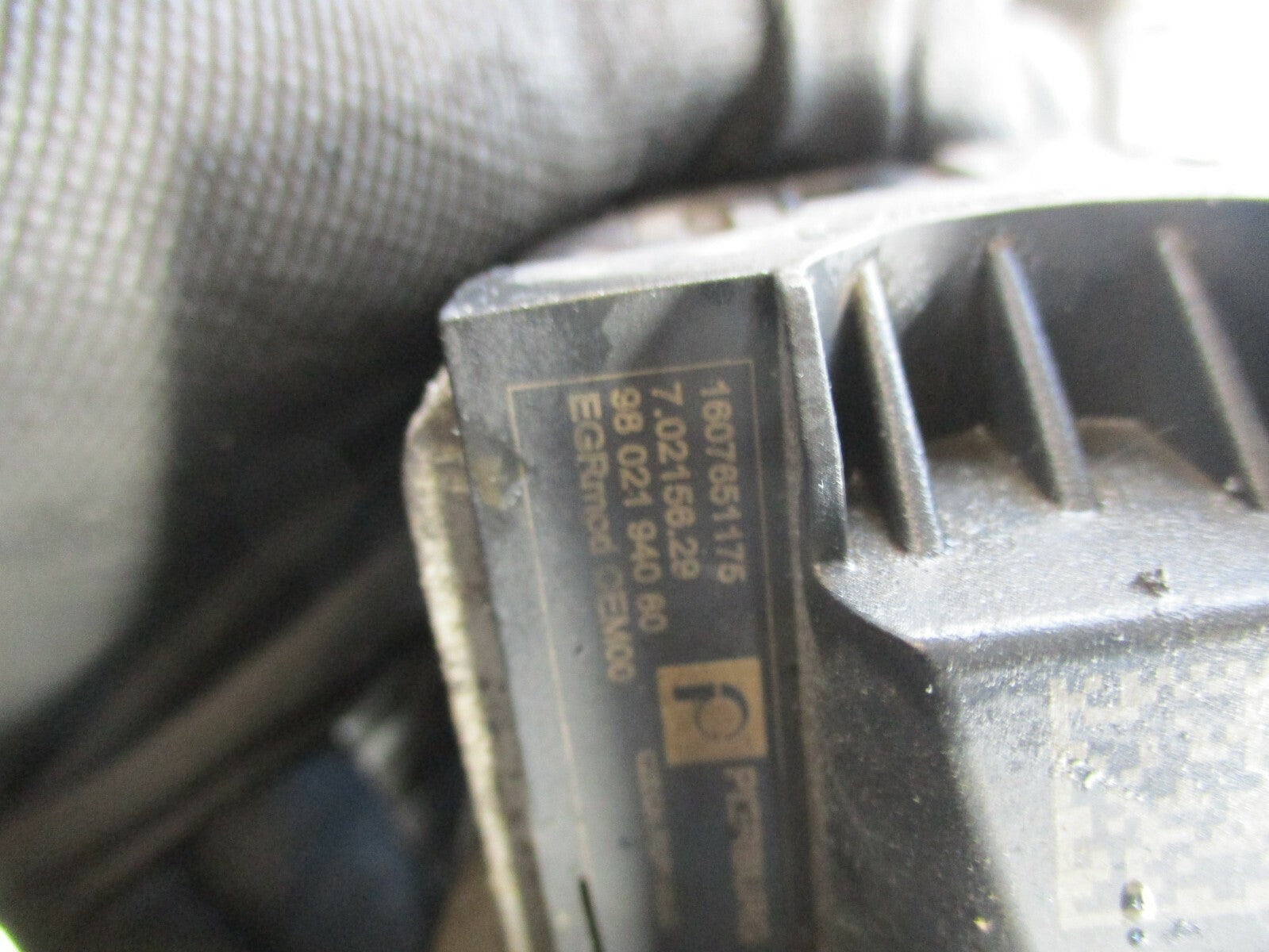 PEUGEOT EXPERT MK2 1.6 HDI DV6UC 9HM EGR VALVE 9802194080