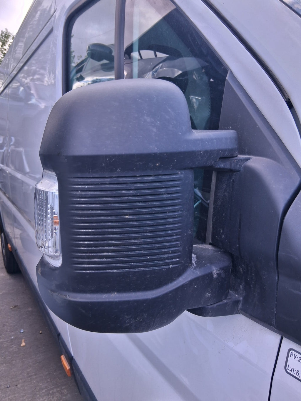2025 CITROEN RELAY MK3 OSF DRIVER SIDE WING MIRROR BLACK