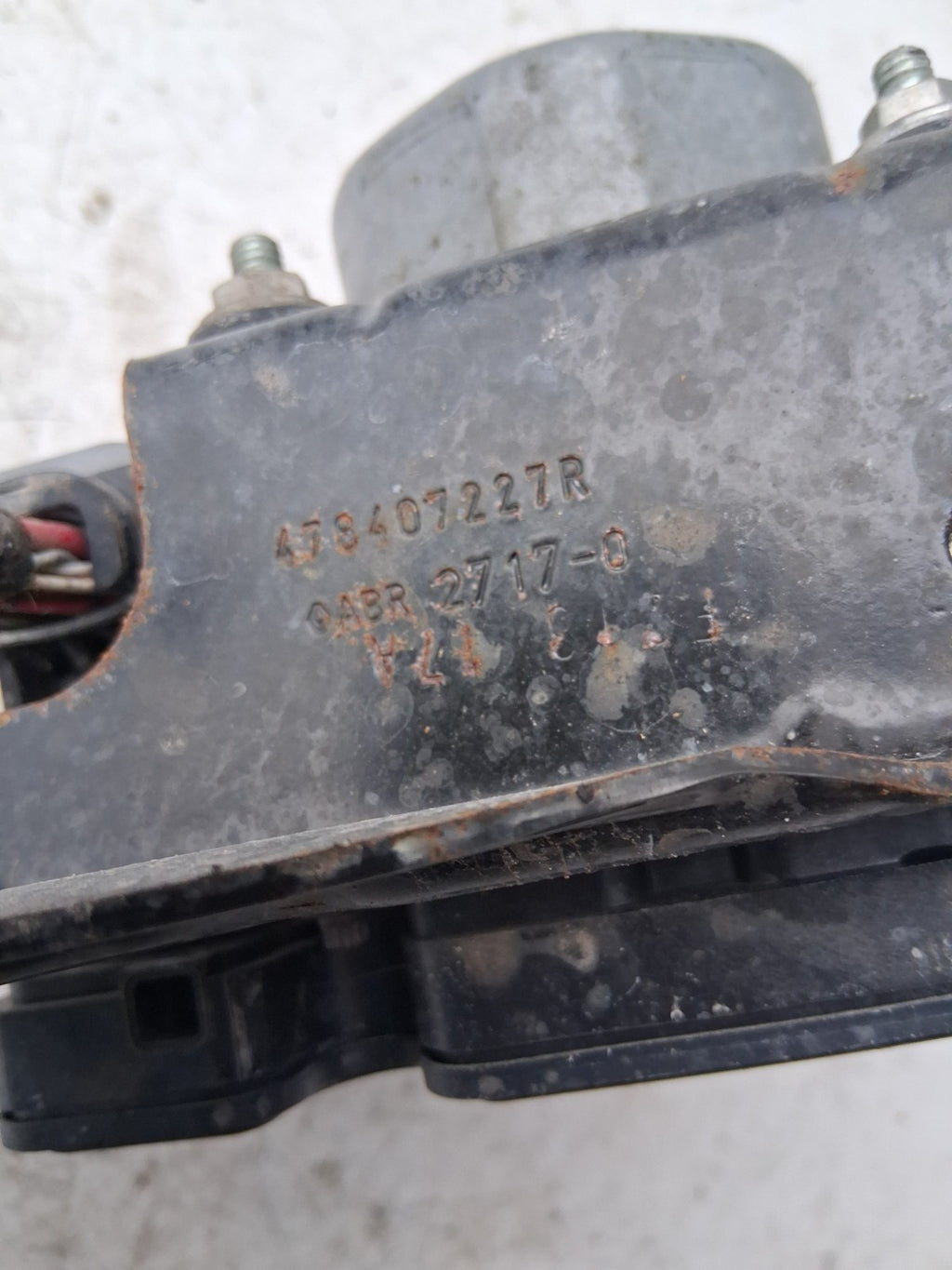 2017 RENAULT CLIO ABS PUMP MODULE 478407227R