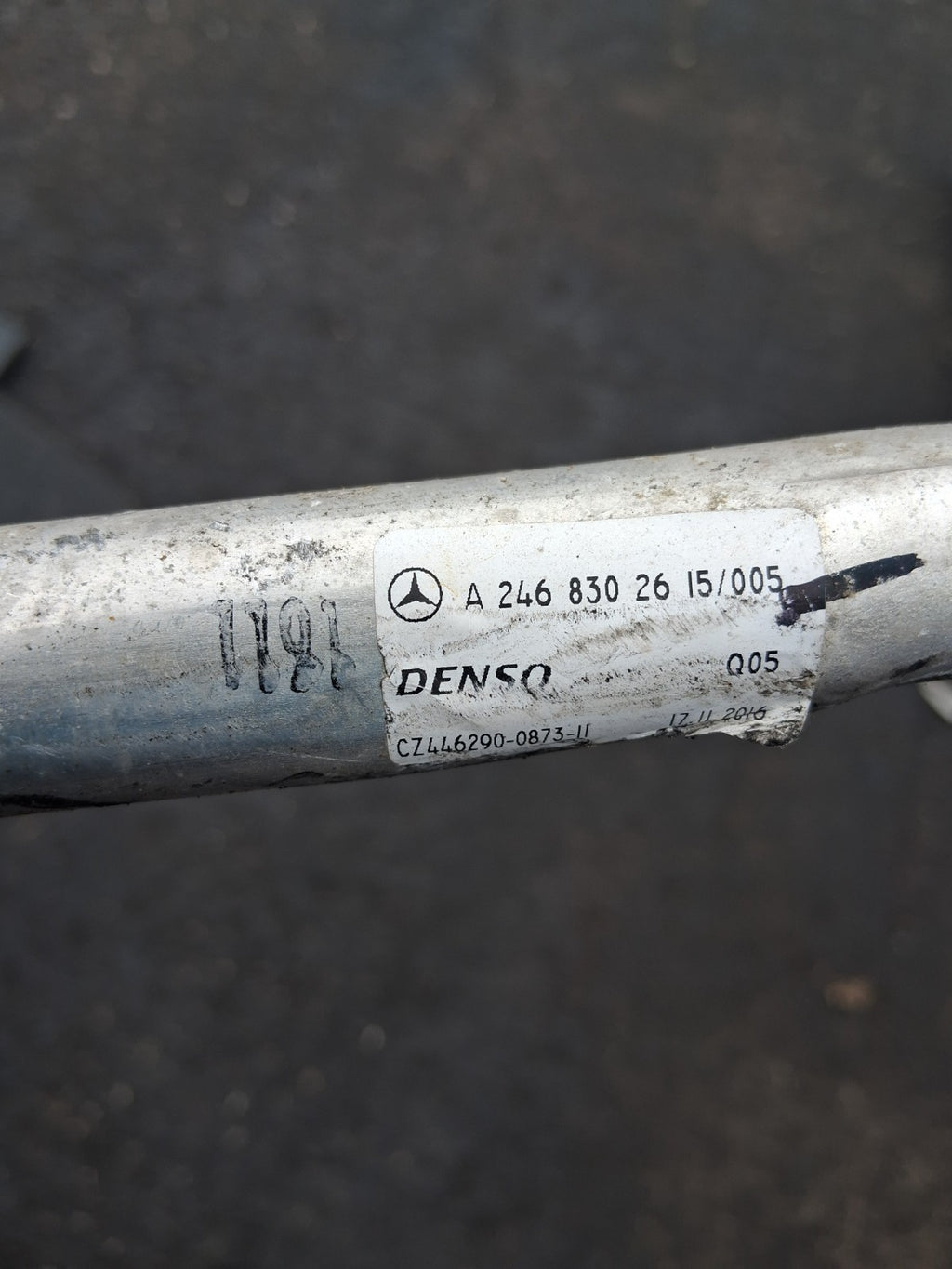 2015 MERCEDES BENZ SPRINTER W906 2.1 DIESEL AIR CON PIPE A2468302615