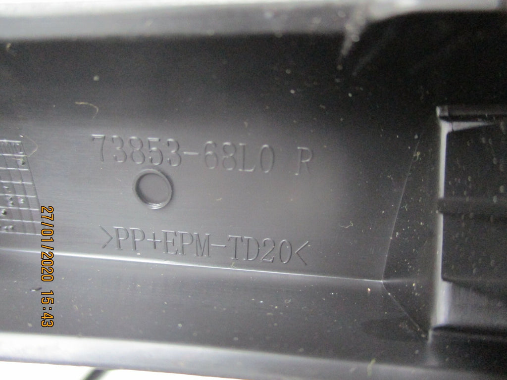 SUZUKI SWIFT MK3 2015 2 CENTRE CONSOLE PLASTIC TRIM COVER STRIP 73854-68L0 73853