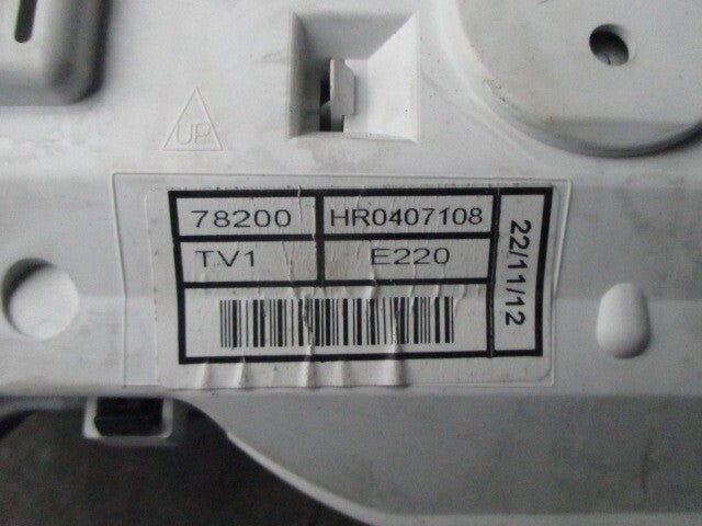 2013 HONDA CIVIC MK INSTRUMENT CLUSTER SPEEDOMETER HR0407108