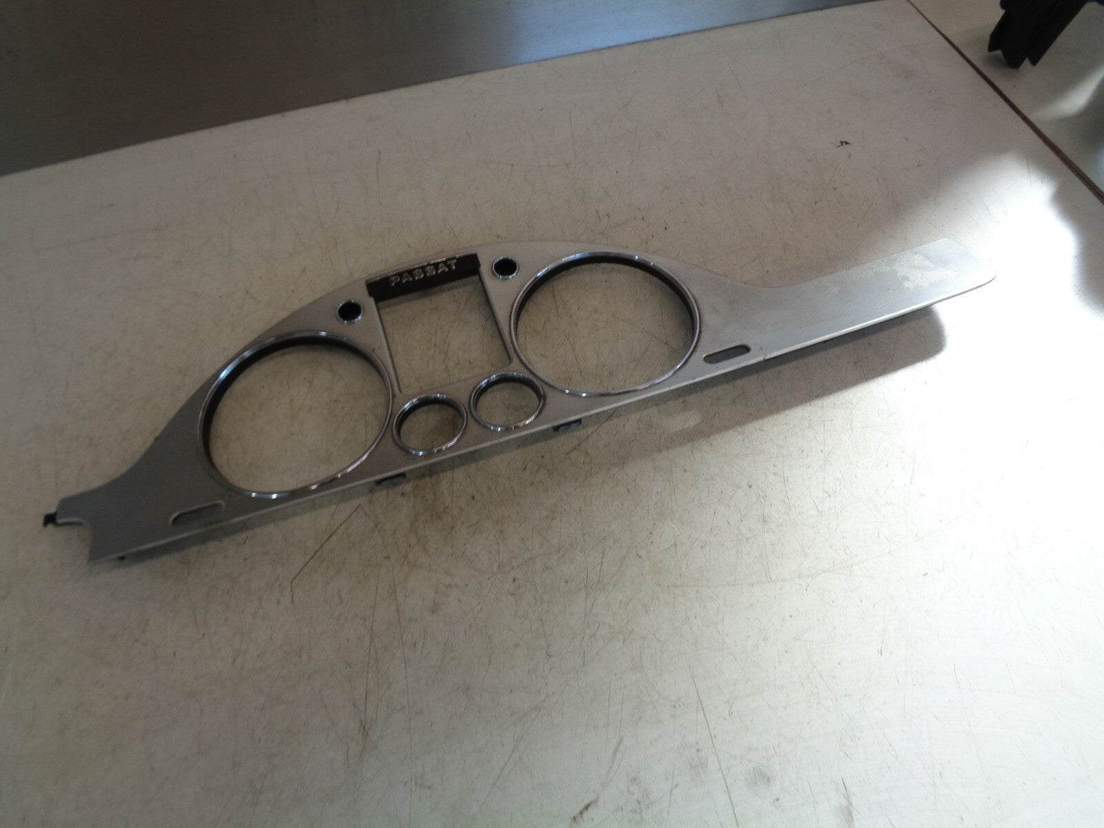VW VOLKSWAGEN PASSAT B6 2007 DASHBOARD INSTRUMENT CLUSTER TRIM 3C2858335