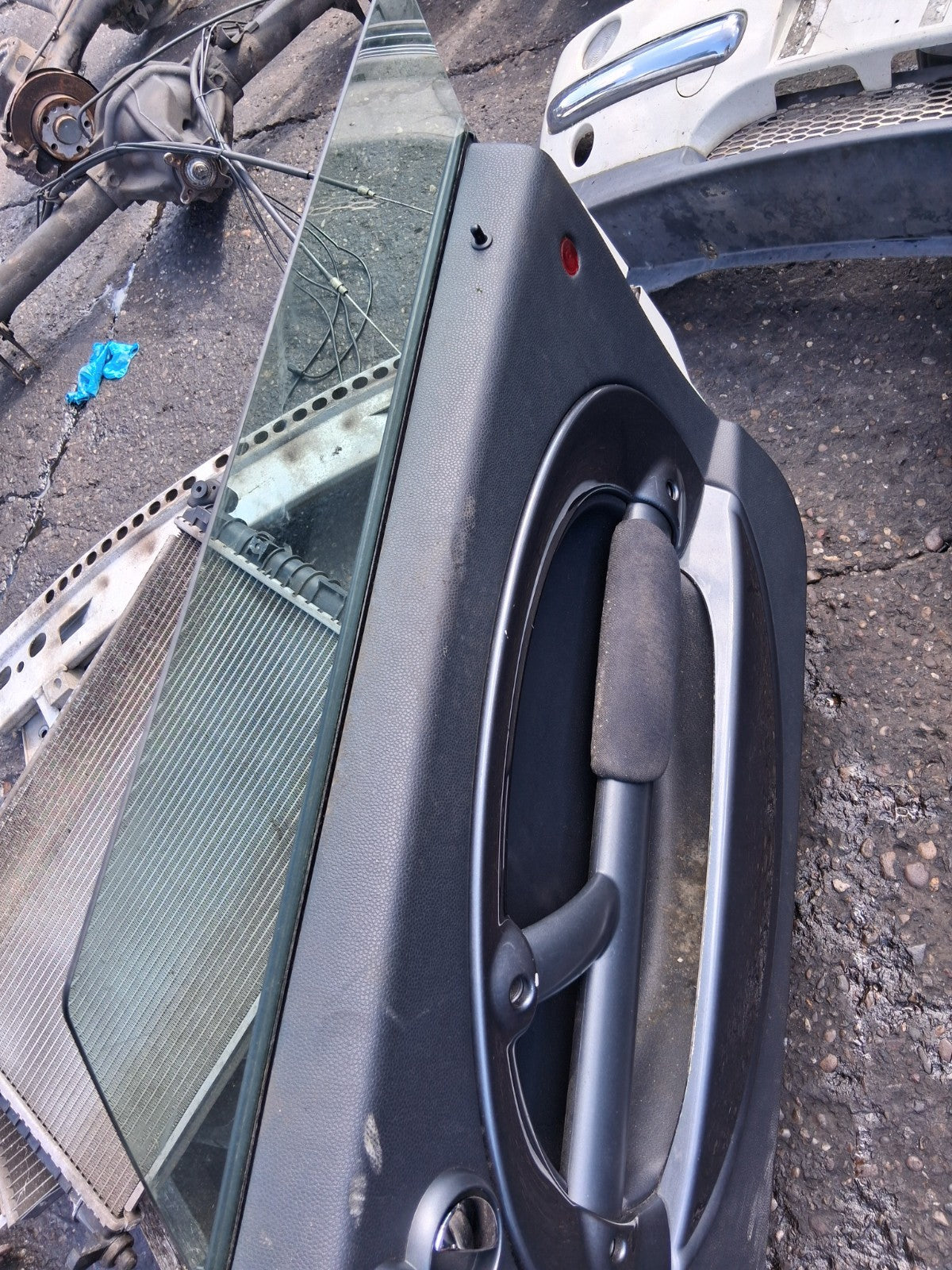 2003 BMW MINI COOPER R50 OSF DRIVER SIDE FRONT RIGHT COMPLETE DOOR