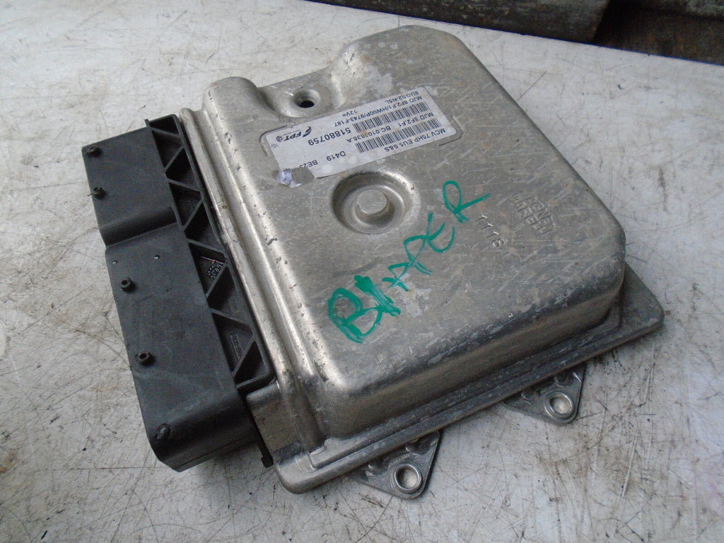 PEUGEOT BIPPER 2014 1.3 DIESEL ECU ENGINE CONTROL MODULE 51880759