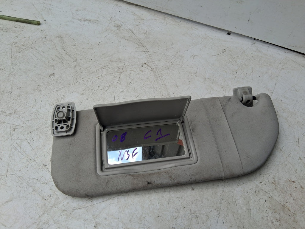 2008 CITROEN C1 MK1 NSF PASSENGER SIDE FRONT INTERIOR SUN VISOR SHADE