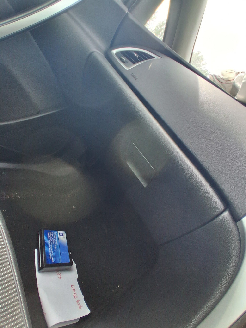 2015 VAUXHALL ASTRA J NS PASSENGER SIDE STORAGE GLOVEBOX