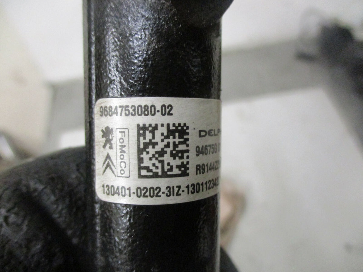 CITROEN C4 PICASSO 2009 1.6 HDI DIESEL MAIN FUEL INJECTOR RAIL 9684753080