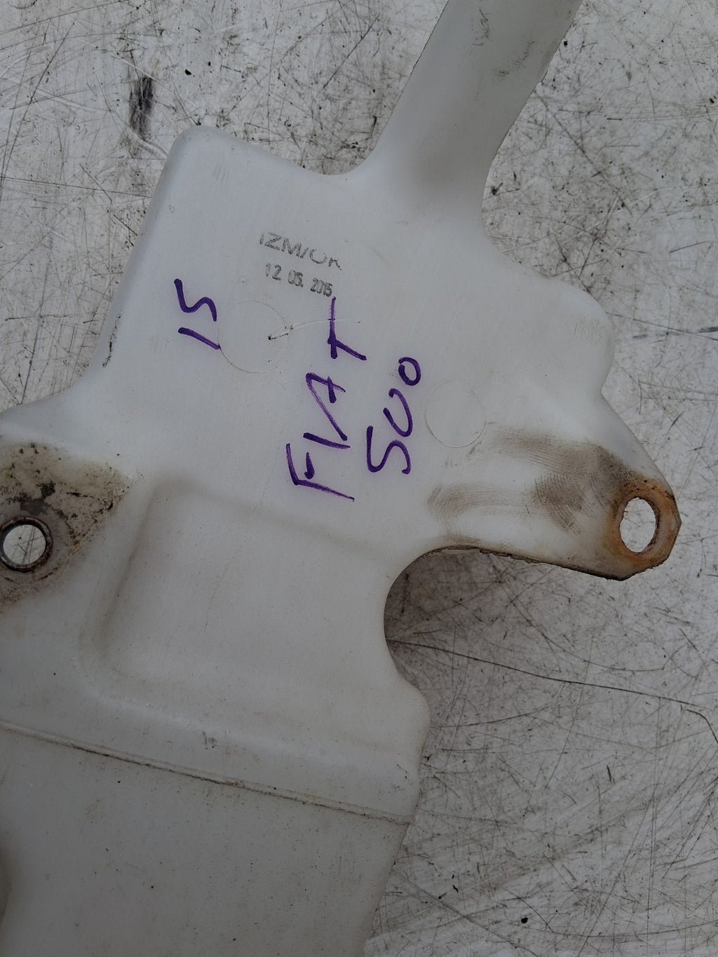 2015 FIAT 500 LOUNGE FRONT WINDSCREEN WASHER BOTTLE TANK RESERVOIR