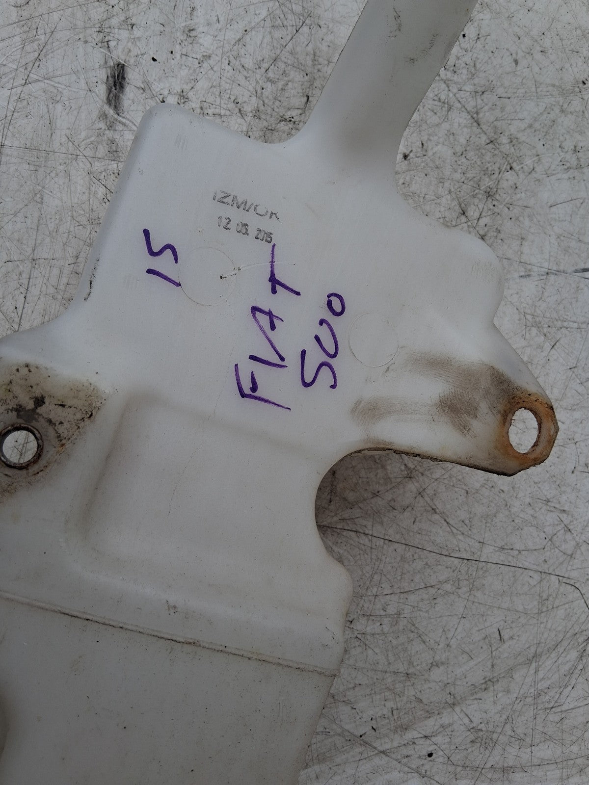 2015 FIAT 500 LOUNGE FRONT WINDSCREEN WASHER BOTTLE TANK RESERVOIR