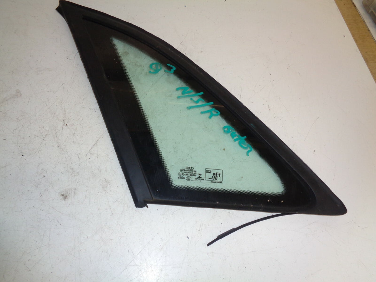 AUDI Q3 MK1 5 DOOR 2016-2019 QUARTER PANEL WINDOW GLASS