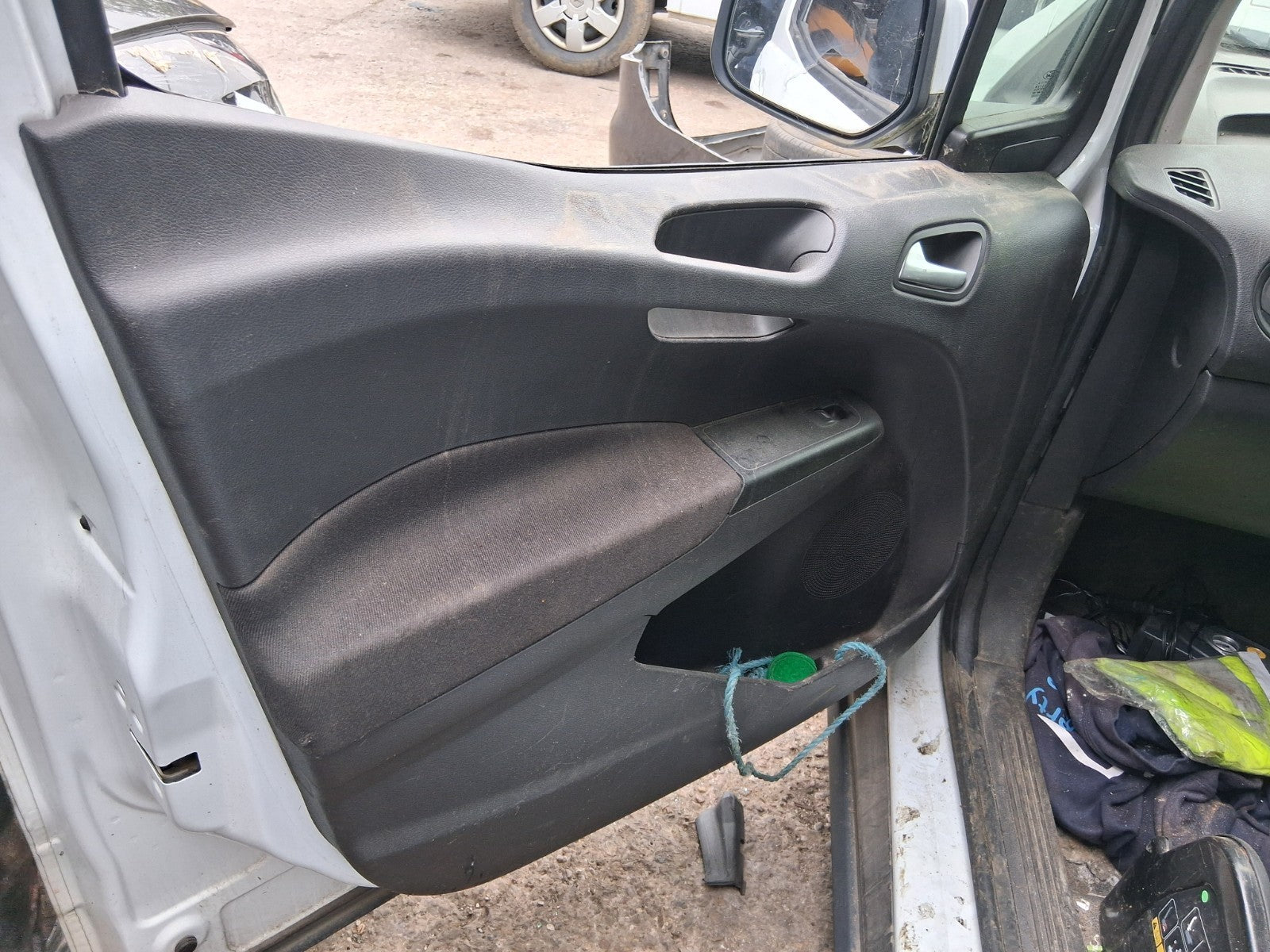 2015 FORD TRANSIT COURIER MK1 NSF PASSENGER FRONT DOOR CARD PANEL