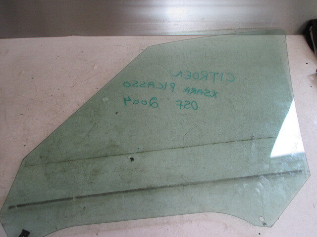 CITROEN XSARA PICASSO 2004 OFFSIDE FRONT DRIVER DOOR GLASS