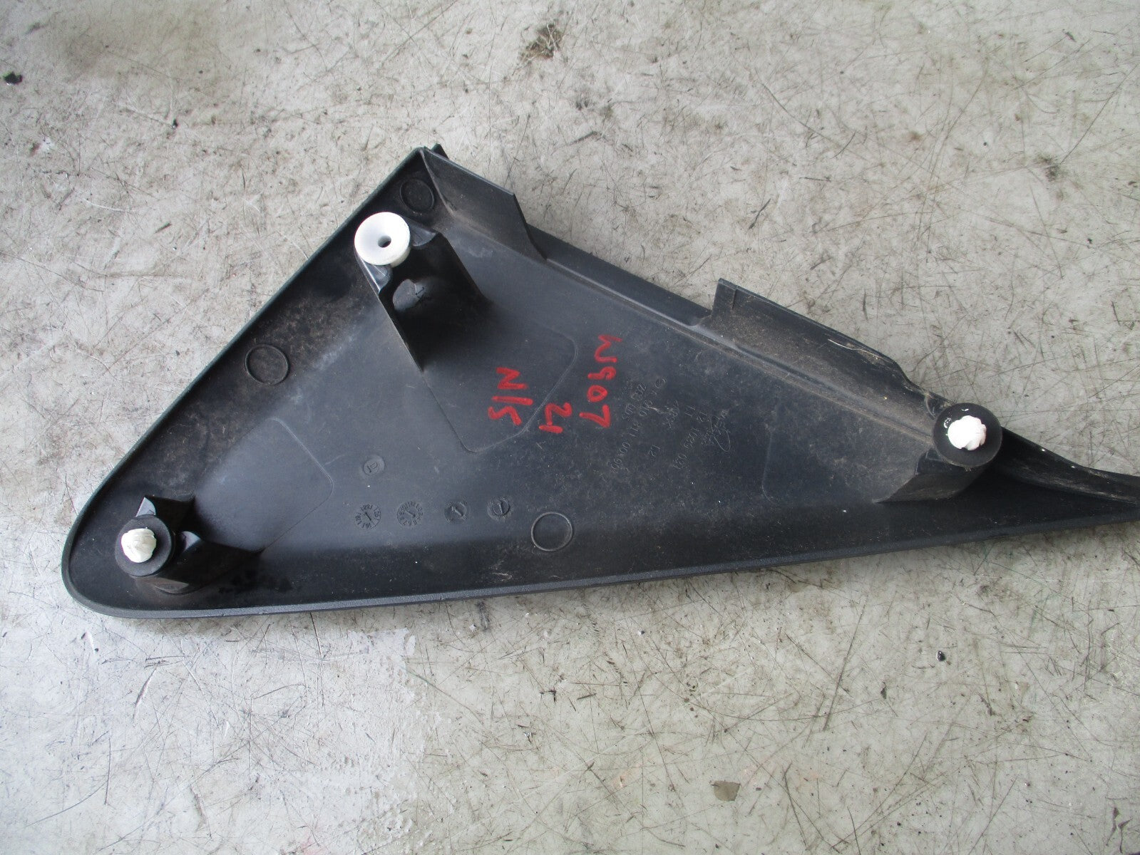 2021 MERCEDES SPRINTER W907 WING MIRROR INNER TRIM COVER A9108110000