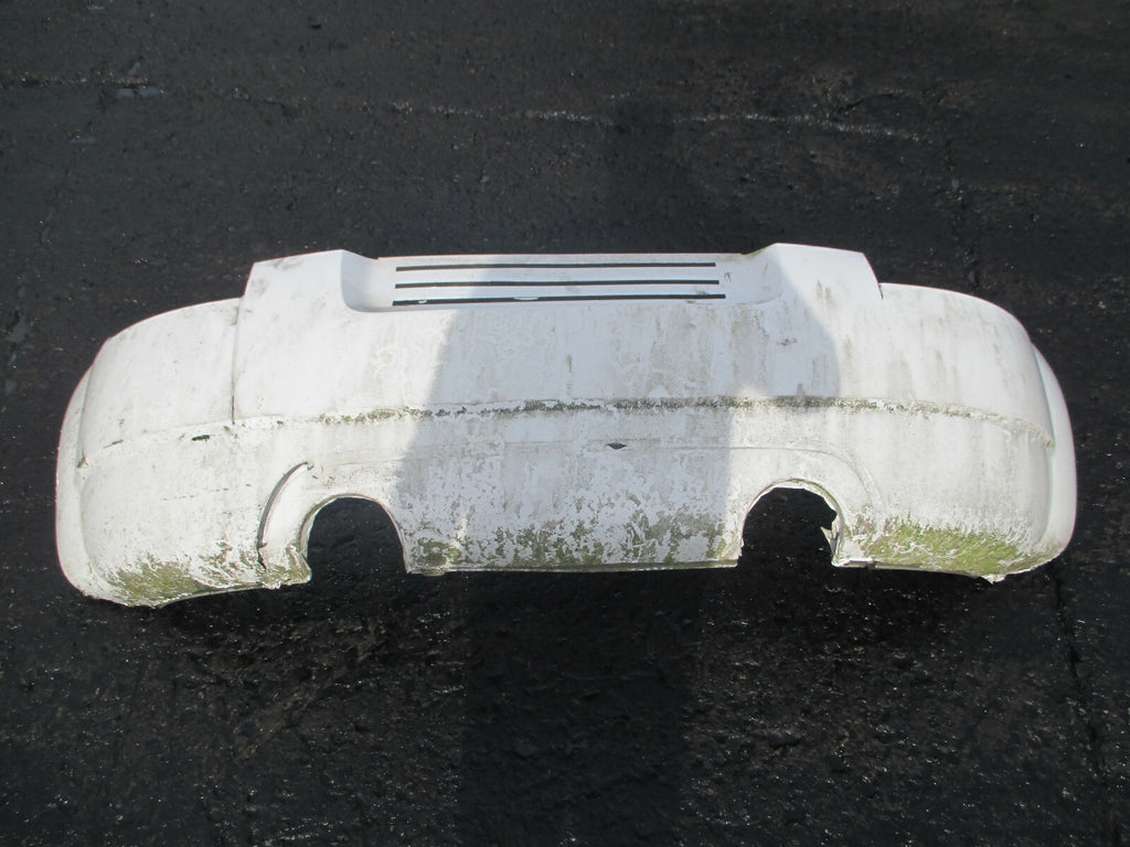 AUDI TT MK1 REAR BUMPER WITH TWIN EXHAUST DIFFUSER WHITE