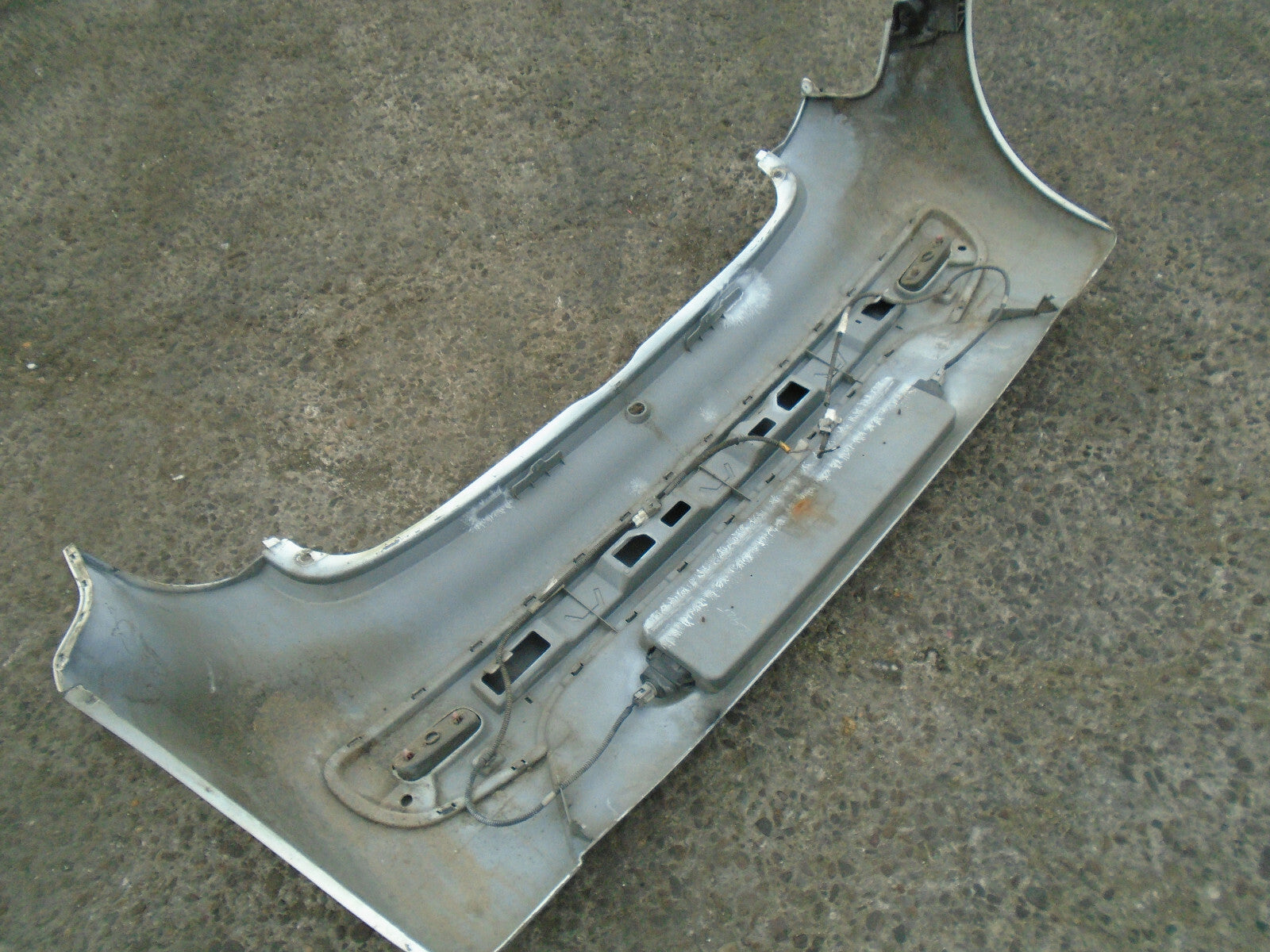 CITROEN C1 MK2 2014 3 DOOR REAR BUMPER COMPLETE WHITE